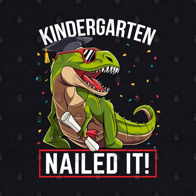 Dinosaur T-Rex Kindergarten Graduation Gift by HCMGift